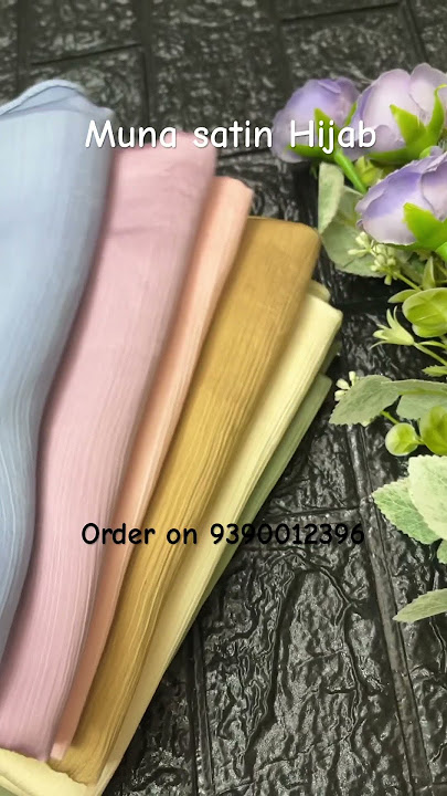 Muna Satin Hijab #viral #hijab #explore #trending #fyp