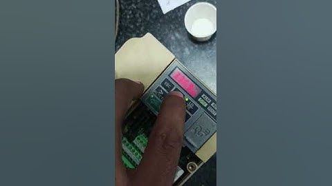 yaskawa v1000 drive o.c problem solved repaired successfully