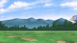 A toon birds flight - animation test