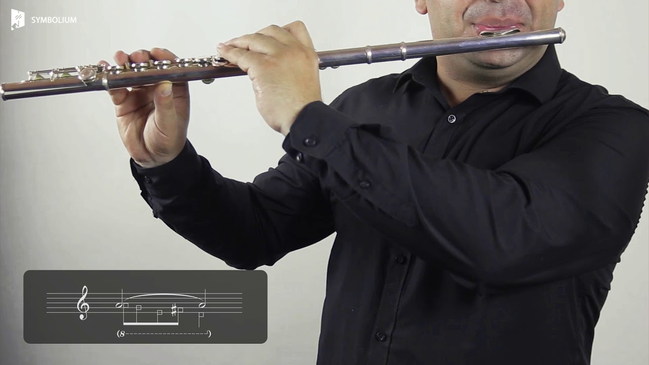 Extended Flute Techniques - Flute pedal with voice singing - YouTube