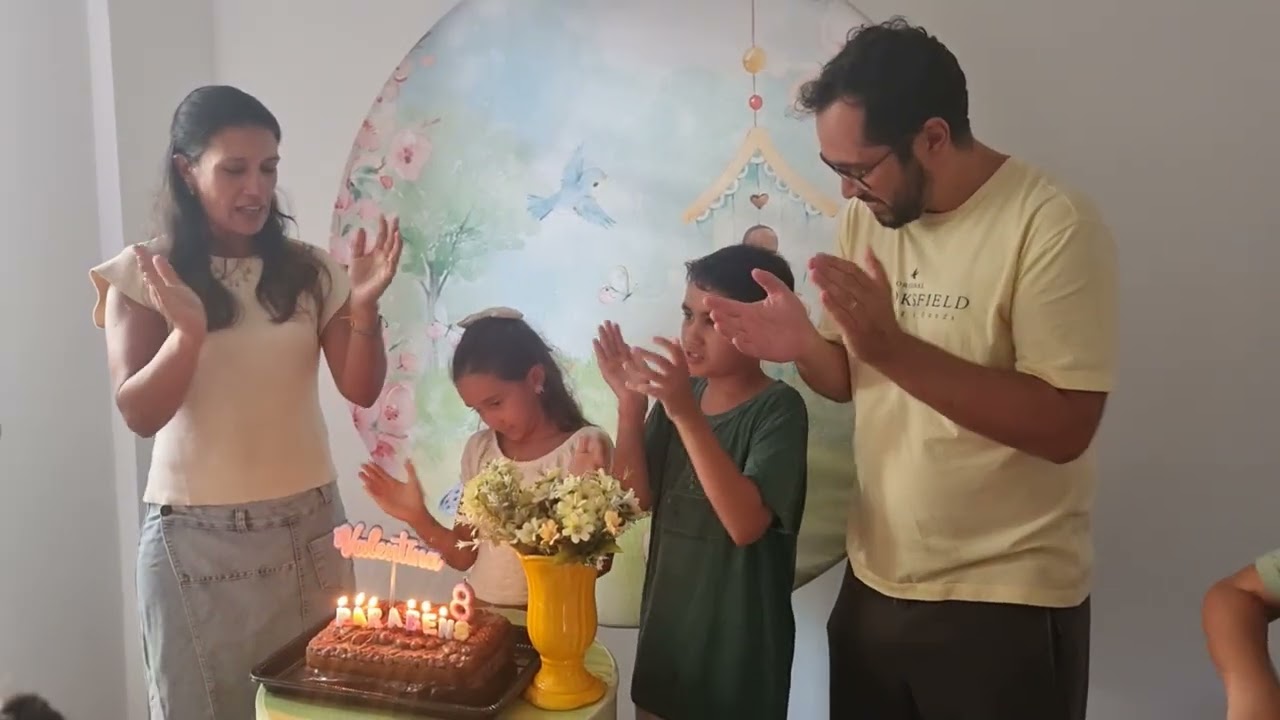 Aniversário da minha irmã!