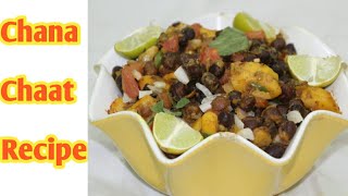 Kala Chana Chaat Recipe-Chana Chaat Recipe