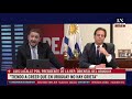 Lacalle Pou con Jonatan Viale: "Yo represento a un país, no a una ideología"