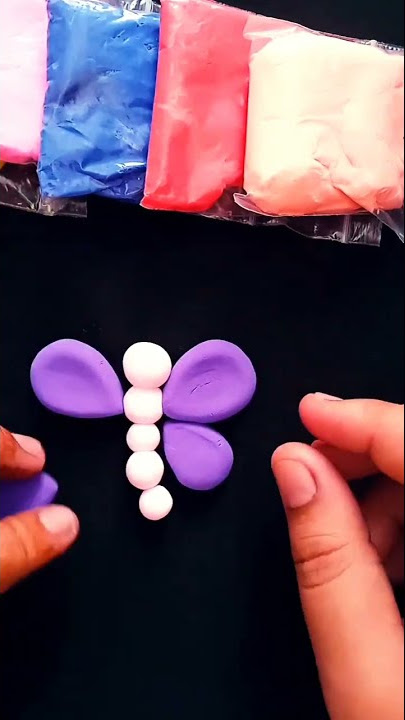 #butterfly #clay #art #craft #like #shorts #trending #viral #toys #kids #channel