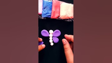 #butterfly #clay #art #craft #like #shorts #trending #viral #toys #kids #channel