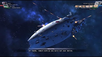 SD Gundam G Generation Cross Rays - Skipjack-class Warship ~Battle Animations~