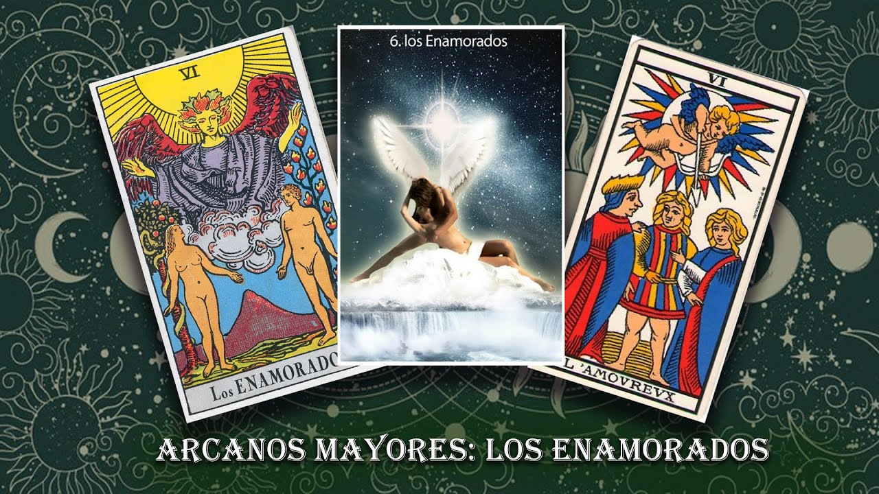 QUE SIGNIFICA LA CARTA DE LOS ENAMORADOS EN EL TAROT - YouTube