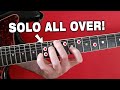 The BEST Pentatonic Shape? Solo ALL OVER The Guitar!