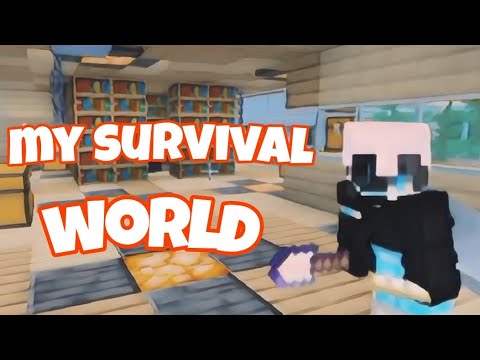 my minecraft survival world - YouTube