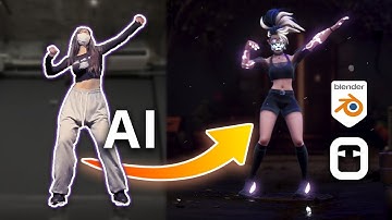 FREE AI Mocap from Video - Marionette & Blender Tutorial (Easy) Full Workflow