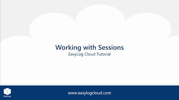 EasyLog Cloud | Working with Sessions
