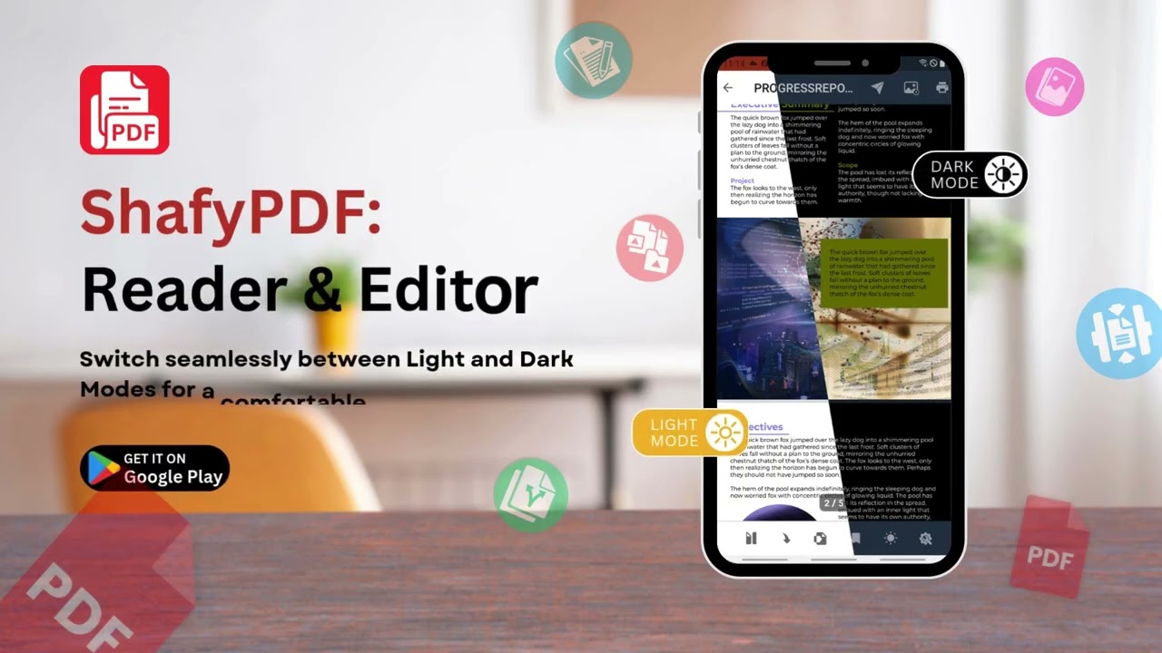 ShafyPDF: PDF Reader - Editor
