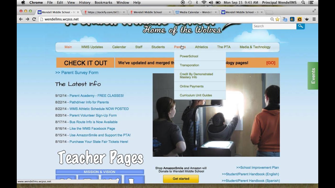 WMS Website Crash Course 