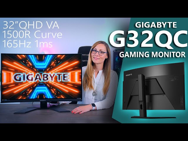 【美品】GIGABYTE G32QC A 【湾曲】