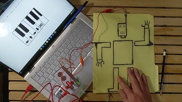 Trouble Shooting a Sketch it Play it drawing   Makey Makey