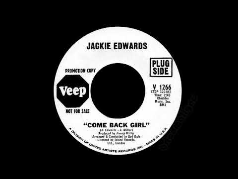 Jackie Edwards - Come Back Girl