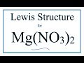 Magnesium Nitrate Bonding and Structure