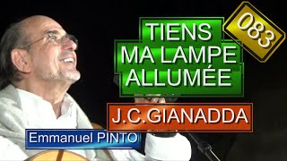 TIENS MA LAMPE ALLUMÉE - Jean-Claude GIANADDA - EDIT49 - (Instrumental avec les paroles) - N°083 chords