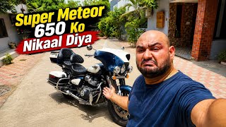 Apni Super Meteor 650 Ka Aakhir Aaj Number Lag Hi Gaya 😍