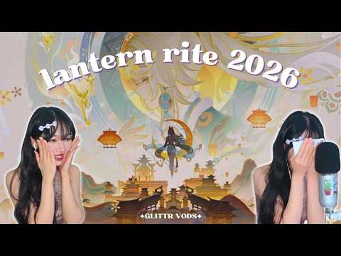 Lantern Rite Was AMAZING This Year! (FULL Story Reaction) | Genshin Impact