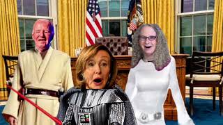 Mark Hamill, Joe Biden, Rachel Levine, Nancy Pelosi Play Star Wars Dress Up at the White House!