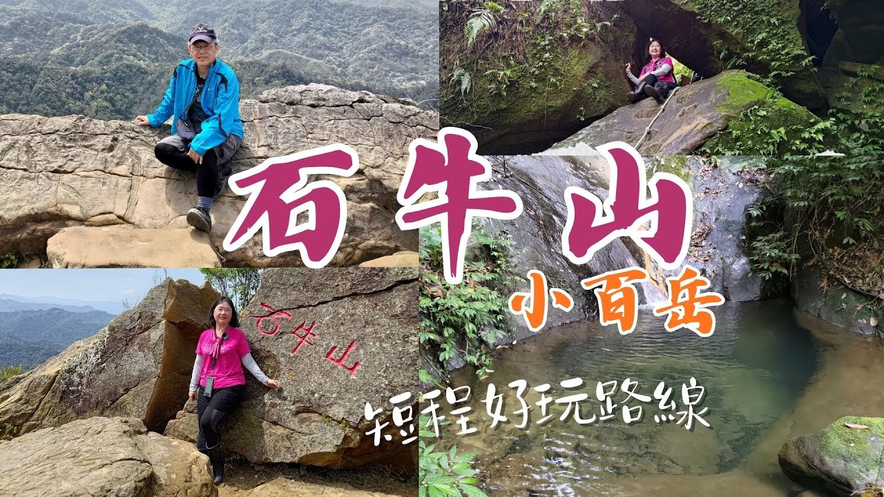 新竹 關西。石牛山｜好玩刺激的短程路線，野趣感十足｜郊山步道｜小百岳，順遊牛欄河親水公園