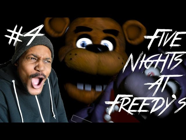 Five Nights At Freddy's ENDING [5] NIGHT 5 GLITCH SCREAM!? 