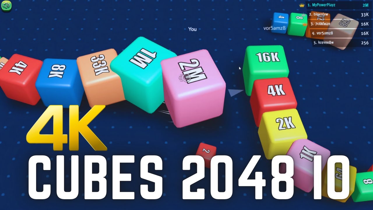 Cubes 2048 io 🕹️ Play on CrazyGames #97