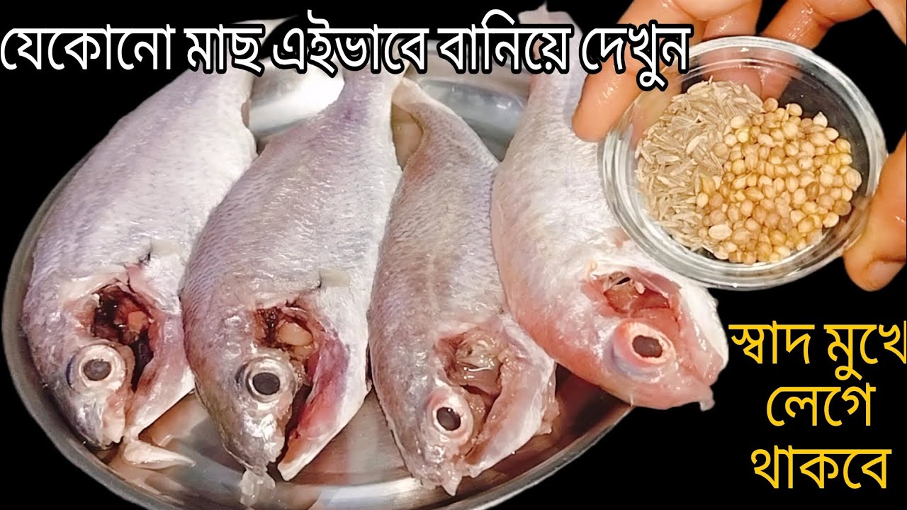যে কোন মাছের ঝোল এভাবে একবার রান্না করলে এর সুগন্ধেই পুরোভাত খাওয়া হয়ে যাবে। Macher Recipe Bengali