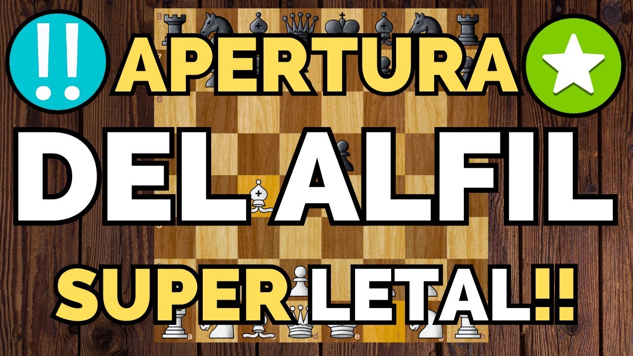 GANA el 99% de tus PARTIDAS con la APERTURA del ALFIL