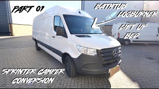 NEW Mercedes Sprinter Camper Van Part 1 of 4