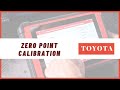 TOYOTA 4 RUNNER 2012 ZERO POINT CALIBRATION on Launch X-431 Torque