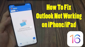 FIX: Outlook Not Working on iPhone/iPad iOS 16