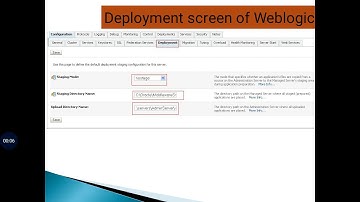 Weblogic interview-2 Modes of deployment
