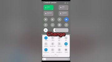 How to change new control bar redmi MIUI 12+ version #settings #redmi#tutorial