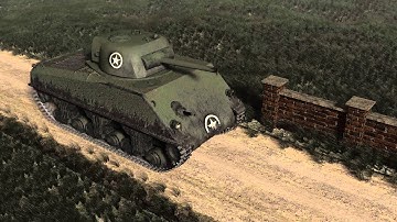Sherman tank 3D