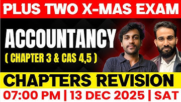 Plus Two Accountancy Christmas Exam | All Chapters Revision Part 2 | Exam Winner