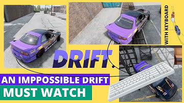 “Impossible Drift in BeamNG with Keyboard | Epic Car Control!”