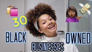 30 Black Owned Businesses to Support NOW