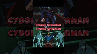 DCAMU Cyborg Superman vs MAWS Cyborg Superman | #edit #vs #movie #show #dc #shorts #fyp #4k #foryou
