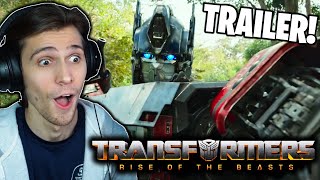 Transformers: Rise of the Beasts (2023) - Official Trailer REACTION!!!