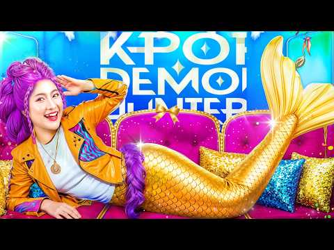 Real Rumi Vs Fake Rumi! Mermaid Wants To Join Huntrix KPop Demon Hunters
