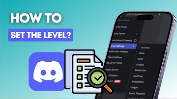 How to set the moderation and verification level on Discord?