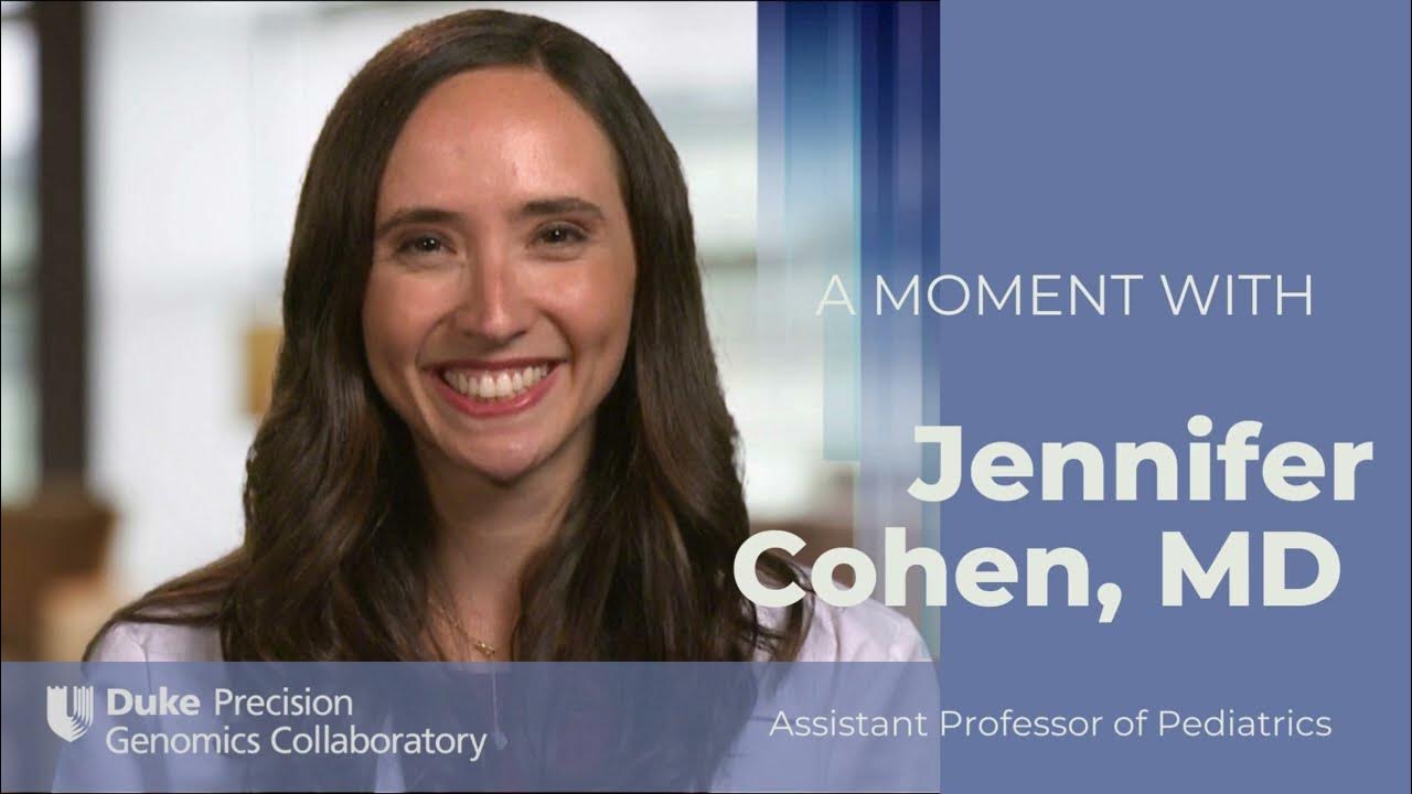 A moment with jennifer cohen md part 1 youtube