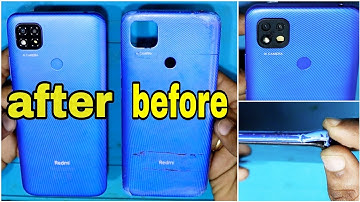 mi 9 back cover replacement / mi 9 camera glass replacement / redmi 9 back panel change