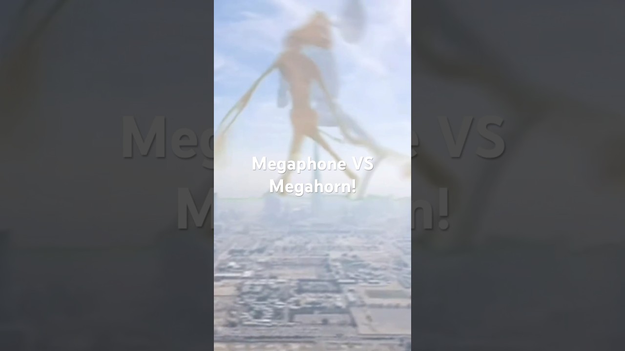 Great Mother Megaphone VS MegaHorn! 