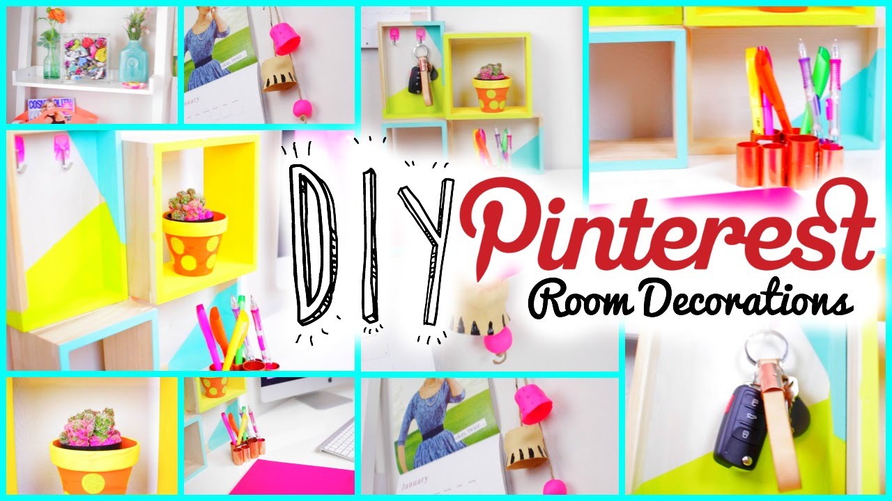 ALL NEW CUTE  DIY  ROOM  DECOR  PINTEREST  DIY  Room  Decor 