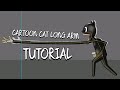 cartoon cat long arm tutorial [DRAWING CARTOONS 2]