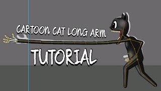 cartoon cat long arm tutorial [DRAWING CARTOONS 2] screenshot 4