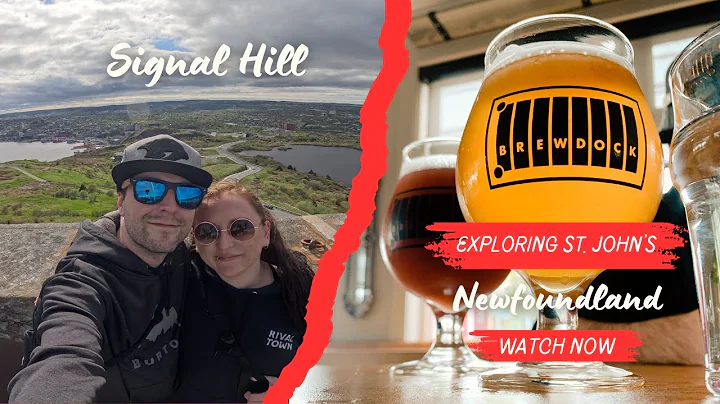 🌅 St. John's, Newfoundland – Signal Hill & More Adventures! 🇨🇦🍽️🍺